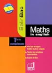 Maths in english Tle europ�ennes