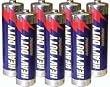 Set of 3 AA Heavy Duty Batteries - 8 Pack