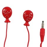 ZuGadgets Red Earbuds-style Stereo Inner Earphones 3.5mm Plug- Balloon (6285-42) ZuGadgets Red Earbuds-style Stereo Inner Earphones 3.5mm Plug- Balloon (6285-42)
