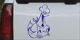 Blue 36in X 23.4in -- Chicken Catering Business Car Window Wall Laptop Decal Sticker
