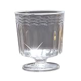 EMI Yoshi REWG5 5.5 oz Plastic Wine Goblet - Resposables Collection