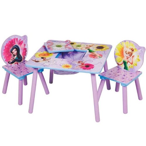 Disney Fairies Storage Table & Chairs