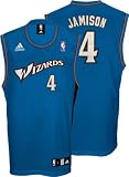 Antawn Jamison Youth Jersey: adidas Blue Replica #4 Washington Wizards Jersey