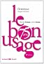 Le bon usage