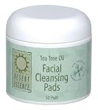 Tea Tree Oil Facial Cleansing Pads 50 Count