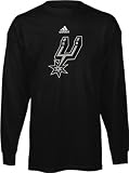 San Antonio Spurs adidas Youth Primary Logo Long Sleeve T-Shirt