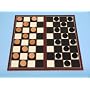 Draughts set with folding board-00316