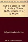 Science year 9. Activities