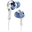 iLuv IEP322BLU Empire City Lights In-ear Super Bass Earphones for iPod, iPhone, MP3 and CD players - Blue
