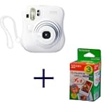 Fujifilm instax mini 25 Cheki White with Cheki film 3pack (10picture X3)