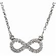 Diamond Infinity Necklace