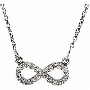 Diamond Infinity Necklace