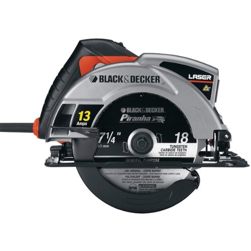 41rWwXIxriL Black & Decker CS1030L 13 Amp 7 1/4 Inch Laser Circular Saw with Soft Grips