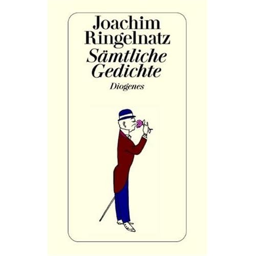 Cover Joachim Ringelnatz, Sämtliche Gedichte, Diogenes