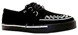 Search : T.u.k. Mens Creeper Original Black & White Lace Up Shoes
