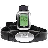 Pyle Sports PHRM26 Speed and Distance Heart Rate Watch with USB and 3D Walking/Running Sensor