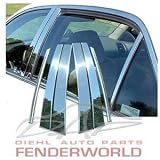 TOYOTA COROLLA 04 05 06 07 08 CHROME PILLAR POSTS 6PC