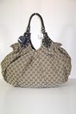 Gucci Handbags Large Pelham Shoulder Bag Beige - Brown 203623