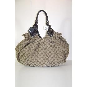 Gucci Handbags Large Pelham Shoulder Bag Beige - Brown 203623