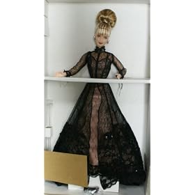 Nolan Miller Sheer Illusion Barbie doll - porcelain - limited edition by