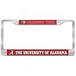Alabama Crimson Tide NCAA Chrome License Plate Frame by Wincraft