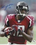 Michael Jenkins Autographed/Hand Signed Atlanta Falcons 8x10 Photo
