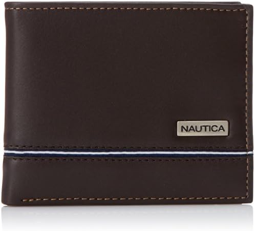 Nautica Men's Multi-Card Passcase Wallet