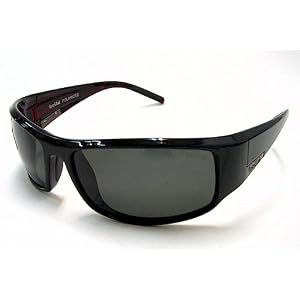 Buy Bolle 11201 King Sunglasses Black Red Marble Polarized Shades by Bolle