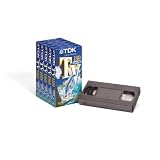 Tdk E180 Vhs Tapes 5 Pack