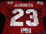 Lance Alworth Signed Uniform - Arkansas hof Jsa coa - Autographed NFL Jerseys