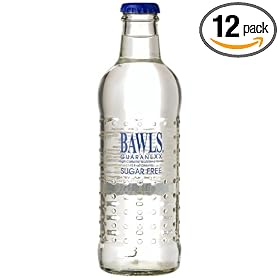 Guraanexx BAWLS diet guaran� soda "For the slim gamer in you", 10-Ounce Glass Bottle (Pack of 12)