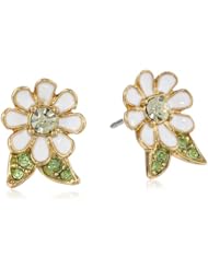 Juicy Couture Daisy and Vine Stud Earrings