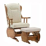 Low Back Glider Replacement Cushion Cushion: Back, Fabric: Pecan