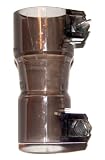 GXG Paintball Straight Powerfeed 7/8 Smoke Elbow