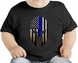 Blue Lives Matter オーガニックベビーTシャツ 12 - 18 Months