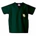 Baylor Bears NCAA Classic Scrub 1 Pocket Top (Green)