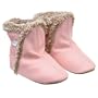 Robeez * Pink * Booties Soft Sole Baby Shoes 18-24 months