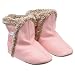 Robeez * Pink * Booties Soft Sole Baby Shoes 6-12 months