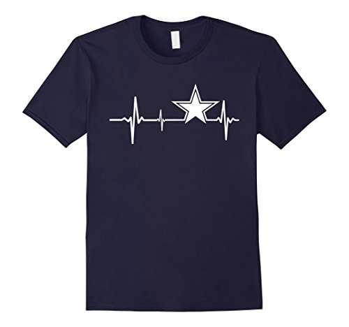 Dallas Fan Heartbeat T Shirt