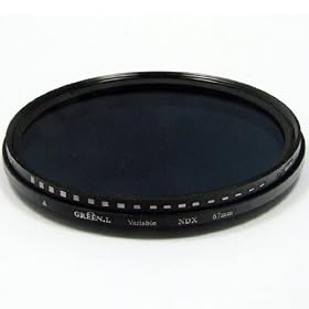 Green Slim 58mm Fader ND Neutral Density Filter adjustable ND2 to ND400
