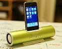 (GIFT BOXED) iPhone 2G 3G 3GS 3G S iPod Nano Touch Classic Charger Speaker and Docking System LIME GREEN G1 G2 3G 3Gs Gen Generation 1 2