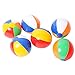 ilovebaby 30 PCS Colorful Mini Inflatable Beach Balls, Diameter Inflated 9 Inches, Ideal for Beach, Pool and Vacations