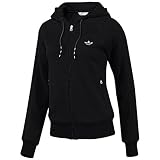 Adidas Damen Kapuzenzipper Basic Fleece Zip, black, 42