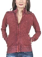 Giorgio Di Mare Sudadera con Cierre (Burdeos)