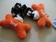 Halloween Dog Toy - Trick / Treat Boo Halloween Bungee Dog Toy
