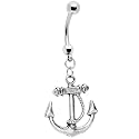 Nautical Anchor Belly Ring