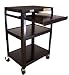 3 Tier Utility Metal Cart in Black Color 41rXRNHh8RL. SL75 3 Tier Utility Metal Cart in Black Color