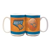 NBA Charlotte Bobcats 2 Pack 15oz White SportsBall Mug