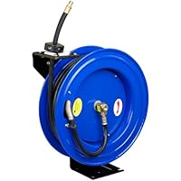 Cyclone Pneumatic 3/8-Inch x 50-Ft Retractable Air Hose Reel