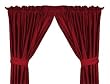 Iowa State Cyclones Mesh Bedroom Window Drapes (82x84) NCAA
